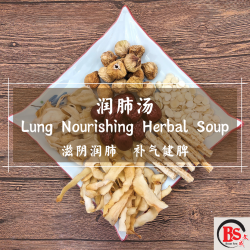 LUNG NOURISHING HERBAL SOUP 润肺汤 